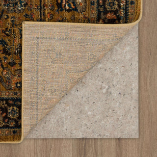 Karastan Spice Market Myanmar Tobacco Area Rug Back Image
