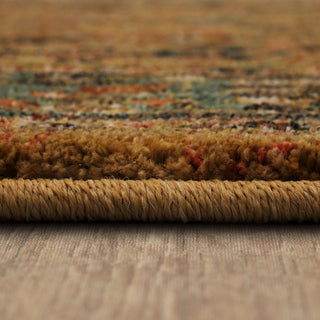 Karastan Spice Market Myanmar Tobacco Area Rug Detail Image