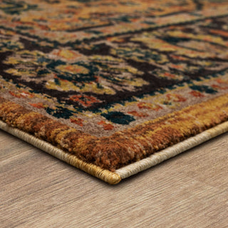 Karastan Spice Market Myanmar Tobacco Area Rug Angle Image
