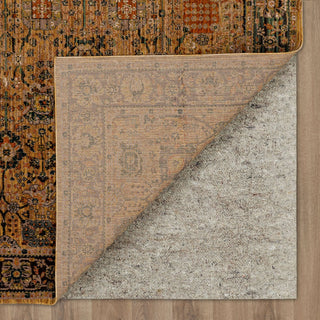 Karastan Spice Market Myanmar Tobacco Area Rug Back Image