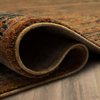 Karastan Spice Market Myanmar Tobacco Area Rug Detail Image