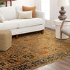 Karastan Spice Market Myanmar Tobacco Area Rug Lifestyle Image
