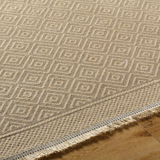 Livabliss Mystery MYS-2300 Tan Area Rug Detail