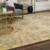 Karastan Mystique Beige Area Rug Lifestyle Image Feature