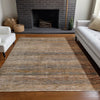 Dalyn Neola NA2 Taupe Area Rug Lifestyle Image Feature