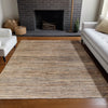 Dalyn Neola NA7 Khaki Area Rug Lifestyle Image Feature