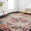 Loloi II Nadia NN-02 Ivory/Fiesta Area Rug Lifestyle Image Feature