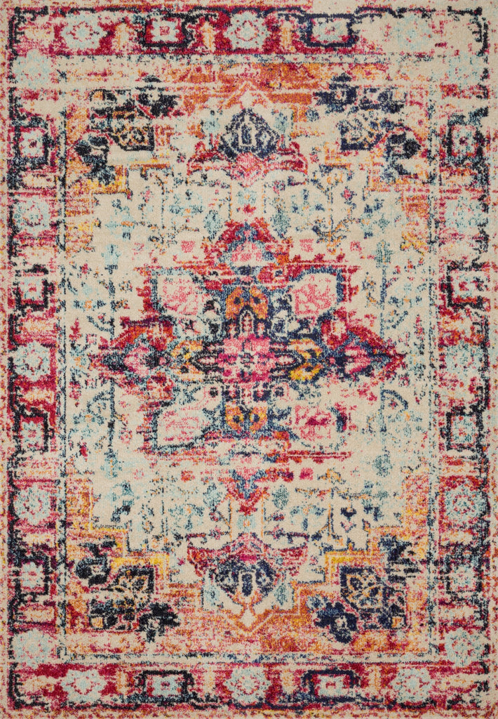 Loloi II Nadia NN-02 Ivory/Fiesta Area Rug main image