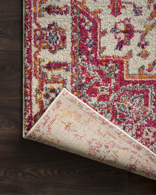 Loloi II Nadia NN-02 Ivory/Pink Area Rug Close Up