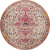 Loloi II Nadia NN-02 Ivory/Pink Area Rug Lifestyle Image Feature