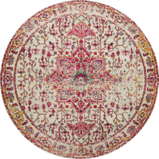 Loloi II Nadia NN-02 Ivory/Pink Area Rug Lifestyle Image Feature