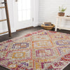 Loloi II Nadia NN-05 Pink/Multi Area Rug Lifestyle Image Feature