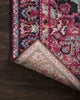 Loloi II Nadia NN-06 Midnight/Pink Area Rug Close Up