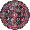 Loloi II Nadia NN-06 Midnight/Pink Area Rug Lifestyle Image Feature
