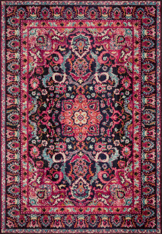 Loloi II Nadia NN-06 Midnight/Pink Area Rug main image
