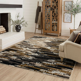 Karastan Milestones by Home Nakuru Soot Area Rug Drew and Jonathan Lifestyle Image Feature