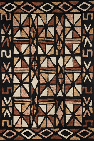 Loloi Nala NAL-05 Spice/Black Area Rug main image