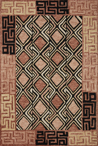 Loloi Nala NAL-06 Rose/Black Area Rug Main Image