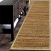 LR Resources Natural Fiber 3302 Beige Area Rug Lifestyle Image Feature