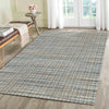 LR Resources Natural Fiber 03305 Navy Area Rug Lifestyle Image Feature