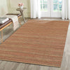 LR Resources Natural Fiber 3310 Burgundy Area Rug Lifestyle Image Feature