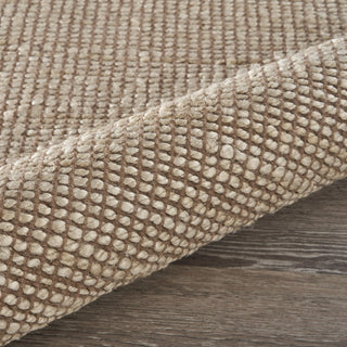 LR Home Natural Fiber 03385 Tan/Off-White Area Rug Pile Image