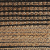 LR Home Natural Fiber 03387 Tan/Black Area Rug Detail Image