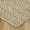 LR Home Natural Fiber 03390 Bleach /Ivory Area Rug Angle Image
