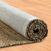 LR Home Natural Fiber 03391 jute /smoke green Area Rug Detail Image