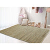 LR Home Natural Fiber 03391 jute /smoke green Area Rug 