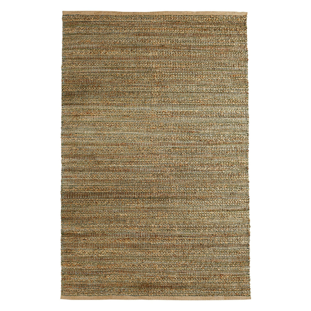 LR Home Natural Fiber 03391 jute /smoke green Area Rug main image