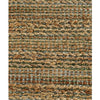 LR Home Natural Fiber 03391 jute /smoke green Area Rug 