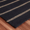LR Home Hampton 03395 Black/Tan Area Rug Pile Image