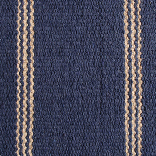 LR Home Hampton 03396 Navy Blue/Tan Area Rug Detail Image