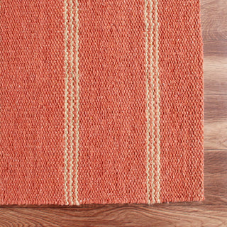 LR Home Hampton 03397 Cinnamon/Tan Area Rug Angle Image