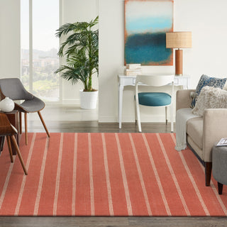 LR Home Hampton 03397 Cinnamon/Tan Area Rug 