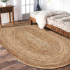 LR Resources Natural Jute 12036 Natural/Gray Area Rug Lifestyle Image