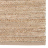 LR Home Natural Fiber 82400 Cream/Ivory Area Rug Corner Image