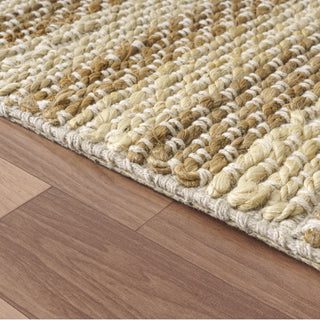 LR Home Natural Fiber 82489 White/Natural Area Rug Angle Image