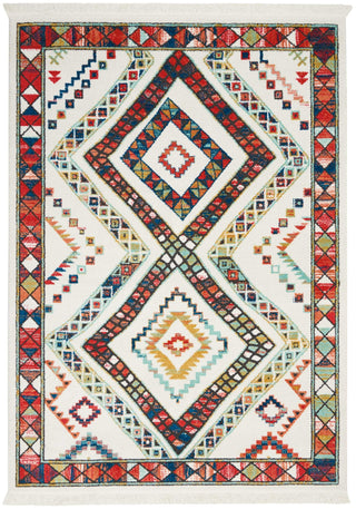 Nourison South Western NAV02 White Area Rug main image