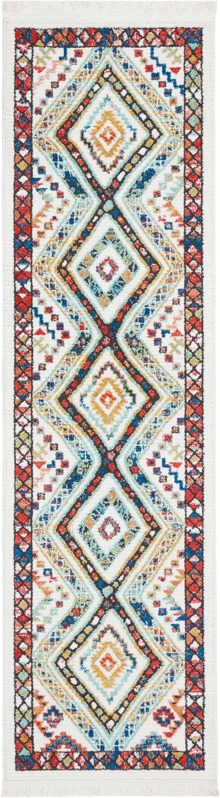 Nourison South Western NAV02 White Area Rug Main Image