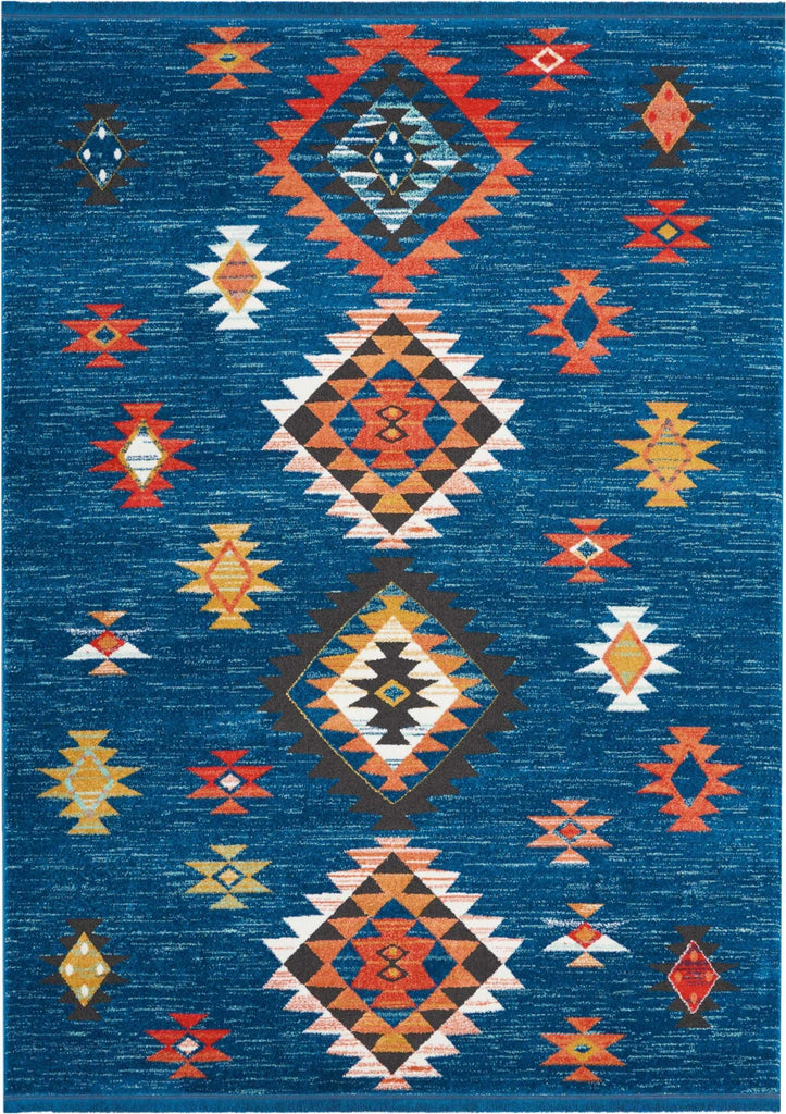Nourison South Western NAV07 Blue Area Rug main image
