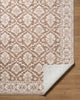 Nabela Noor Home x Livabliss Aram NBAR-2306 Dark Brown Area Rug Pile