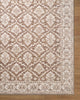 Nabela Noor Home x Livabliss Aram NBAR-2306 Dark Brown Area Rug Overhead Image