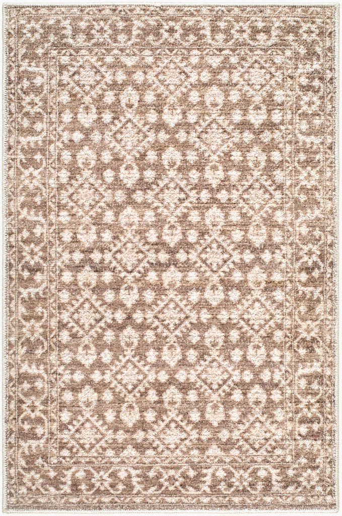 Nabela Noor Home x Livabliss Aram NBAR-2307 Dark Brown Area Rug main image