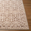 Nabela Noor Home x Livabliss Aram NBAR-2307 Dark Brown Area Rug Angle