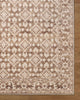 Nabela Noor Home x Livabliss Aram NBAR-2307 Dark Brown Area Rug Overhead Image