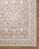 Nabela Noor Home x Livabliss Maan NBMA-2306 Dark Brown Area Rug Overhead Image
