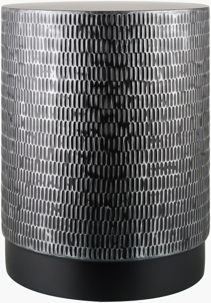 Surya Amenet NEA-004 Silver Gray / Black Furniture main image