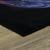 Mohawk Home Prismatic Need For Speed Black Area Rug